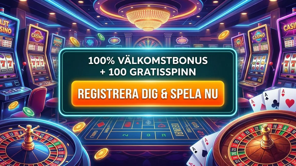 Registrera dig med bonus